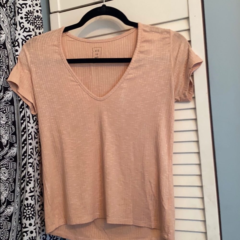 Peach t-shirt